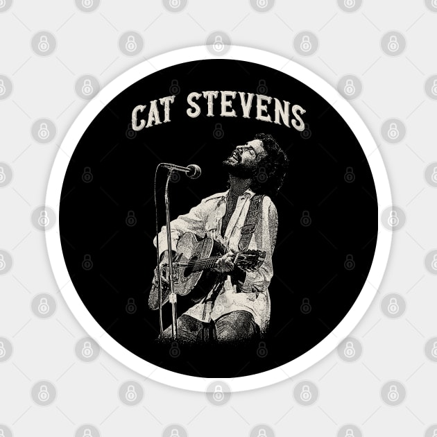 Cat Stevens Magnet by Yopi